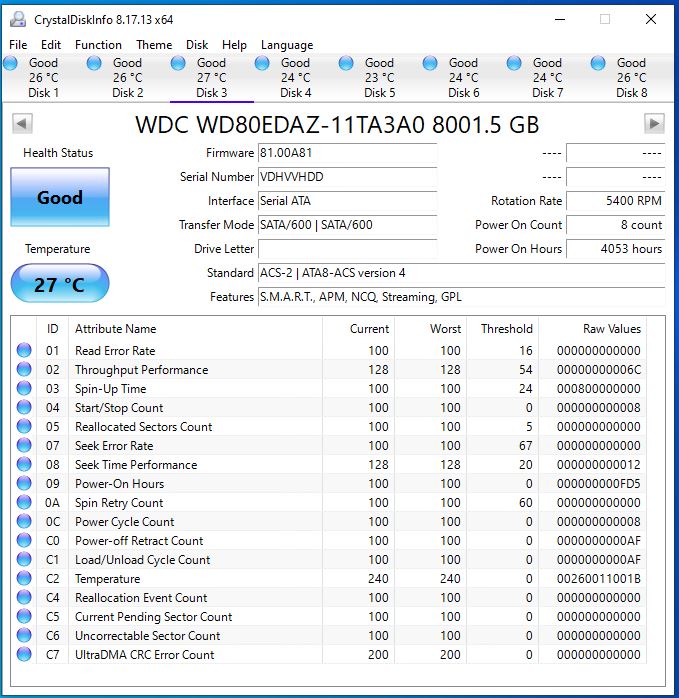 [FS][US-WA] WD 8TB Drives : r/homelabsales